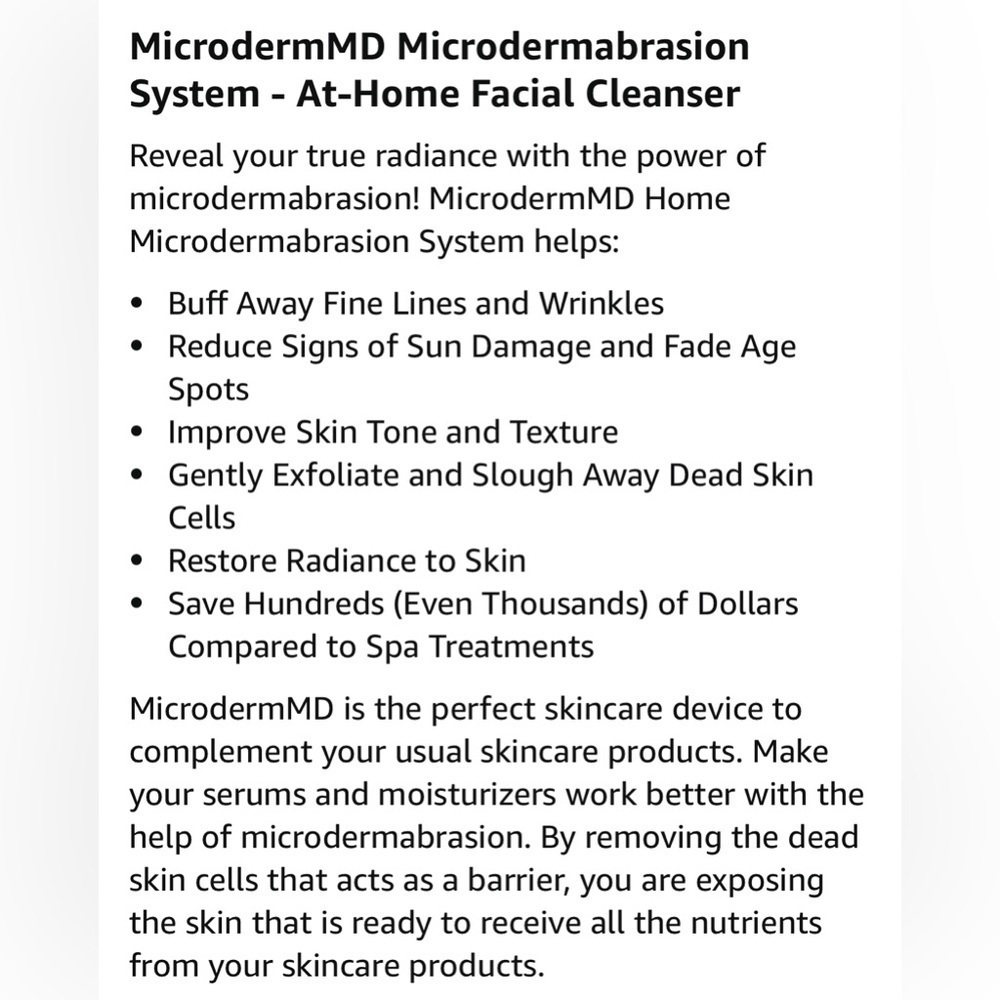 NEW Trophy, SKIN Microderm, MD professional Grade home microdermaabrasion system - Picture 7 of 10